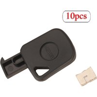 Jingyuqin 10pcs NEW Original Universal KEYDIY Transponder Car Key Fob Shell #02Version Case For KD VVDI Key Blade Head