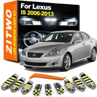 ZITWO 15Pcs Car LED Interior Light Bulb Kit For Lexus IS IS250 IS300 IS350 IS220D 2006 2007 2008 2009 2010 2011 2012 2013 Canbus