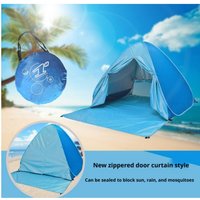 Instant Pop Up Beach Tent, Fully Automatic No Setup, Portable Sun Shade Shelter with UV Protection, for Outdoor Camping
