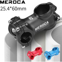 MEROCA bicycle stem 60mm short bike stem 25.4 7 degree Black Red Blue handle stem Modified for PUKY KOKUA S Series Balance Bike