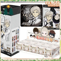 Original Bungo Stray Dogs Square Badge Dango Doll Keychain Die-cut Bookmark Shikishi Blind Box Display Ornament Girl Boys Gift