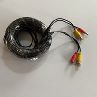 2 in 1 BNC CCTV Cable BNC+DC Connector 5M/10M/20M/30M Coaxial Video Power AHD Cameras Cable for DVR Security System