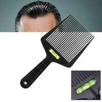 Professional Styling Tool Dyeing Flat Top Comb With Liquid Balance Short Hair Trimming Hair Cutting