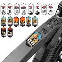 Bike E-Bike Motorcycle Frame Stickers Bicycle Top Tube Waterproof Decals,Bicycle Motorcycle Decorative Frame