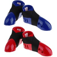 Adjustable Karate Gear Shoes No Sliding Light Weight Taekwondo Sparring Easy To Wear Guard