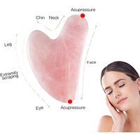 Heart Shape Resin Gua Sha Massage Board Facial Skin Care Face Massager Scrapers for Face Neck Body Prevents Wrinkles Beauty Care