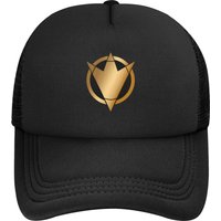 PR Dino Thunder Power Rangers Mesh Baseball Cap Unisex curved Trucker Hat Breathable Summer Sports Cap