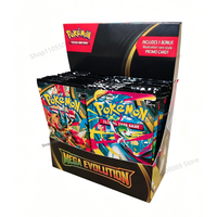 360Pcs Pokemon MEGA EVOLUTION TCG Expansion Booster Box Trade Card 36 Pack Box English Version Children Collectible Cards Toy