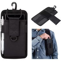 Oxford Cloth Hanging Shoulder Strap Phone Bag Pouch Waist Bag with Mountain Buckles for 4.7-7.2"Cellphones iPhone Samsung Xiaomi
