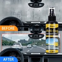 Waterproof 100ml Spray, Rain Protection Car Window Glass Hydrophobic Liquid, Car Windshield Mirror Coating, Care and Polishing Kit