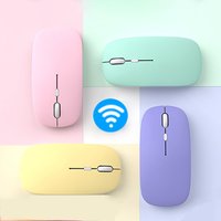 Wireless Bluetooth-compatible Mouse For iPad Samsung Huawei Android Windows Tablet Battery Mouse For Laptop Notebook Computer