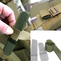 Tactical Nylon Straps Cable Ties Strap 5PCS Webbing Organizer Fix Hook Loop Grip Wrapping Cord Reusable Backpack Velcro Zip Ties