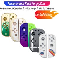 DIY Repair Kit For Switch Oled Replacement Shell Cover SL SR Buttons for Switch NS Joy Con Controller Housing Case Accessories