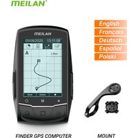 AliExpress NONE MEILAN M1 Bike Computer GPS 2.6-inch Screen Cycling Wireless Speedometer Tracker Odometer Road MTB Bicycle Navigation ANT+