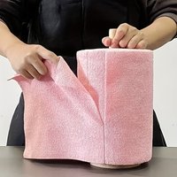 20pcs/roll Thick Kitchen Cleaning Cloth Reusable Kitchen Dish Cloth Roll Washable Towel Alternative Absorbent Rag for Home