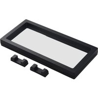 3D Floating Frame Jewellery Display Protection Transparent Box 230*110*20mm 1*Floating Display Box (Including Base)