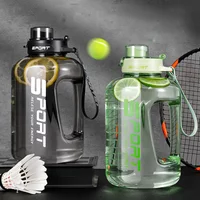 1.2L/1.7L/2.5L Cycling Water Bottle Large Capacity Water Bottle Big Belly Cup Fitness Sports Water Bottle Ton Bucket for Student