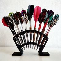 Dart Stand With 27 Slots Large Capacity Storage Holder Practical Dart Board Organizer For Home And Bar Game Room