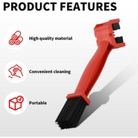 AliExpress JFGRACING Motorcycle Accessories Cleaning Brush Wash Tools Chain Maintenance Cleaner For ktm Honda Dirt pit bike Universal Parts Durable