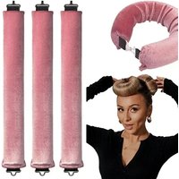 No Heat Hair Rollers Lazy Curls with Hook Sleeping Soft Flexi Rod Hair Styling Tools Heatless Hair Curlers Curling Rod Headband
