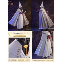 Tongari Bōshi no Atelier Qifrey Cosplay Costume Full Set Witch Hat Glasses and Prop Wizard Role Play Halloween Outfits HCos