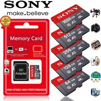 SONY Micro SD Card Memory Class 10 High Speed 1024GB 4K Ultra-HD Video A2 TF Flash Card MicroSD for Xiaomi Camera Phone Drone