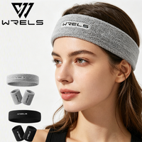 Sweatproof Athletic Headbands Sweat Absorbing Running Cycling Yoga Spa Sweatband Non Slip Elastic Tennis Basketball Hairband