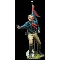 1/18 90mm ancient officer stand (WITH BASE ) Resin figure Model kits Miniature gk Unassembly Unpainted