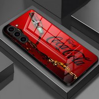 C-COCA Logo C-COLAS Phone Case For Samsung S26 S25 Edge Ultra S23 S22 S21 S20 Ultra Plus S24 Fe A54 A53 A25 Glass Cover