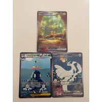 Diy 3pcs/set Pokemon Pikachu Kyogre Lugia Self Control Collect Signature Trading Flash Card Anime Cartoon Self Made Gift