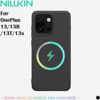 NILLKIN Super Frosted Shield Case for OnePlus 13T/13s/13R/13, Shockproof Cover with 4 Corner Bumpers Anti-Slip Matte UV Coating