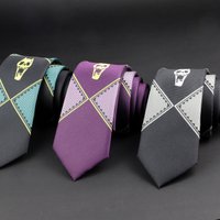 Anime JoJo Tie Kira Yoshikage Halloween Cosplay Costume Accessories KILLER QUEEN Skull Party Cosplay Accessories Fake Collar