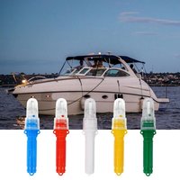 Waterproof LED Fishing Light Marine Signal Light Fishery Double Flash Lamp Buoy Signal Light Waterproof Net Flash Warning Light