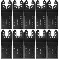 Oscillating Saw Blades Fast Fit Mixed Blades Oscillating Saw Blade Kit Multitool Blades for Metal, Wood, Plastic, MDF & More