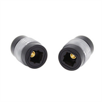 A10I Speaker DVD Player Digital Audio Optical Cables Adapter Portable CD Fiber Optic Female Extender Extension Coupler 1Pcs