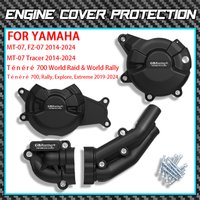 V2 Motorcycles Engine cover Protection case For YAMAHA MT-07/XSR700/FZ-07/MT-07 TRACER 2014-2025/TÉNÉRÉ 700 2019-2025 GB Racing