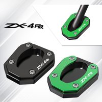For Kawasaki ZX4R ZX4RR ZX-4R ZX-4RR ZX 4RR 2023 2024 2025 2026 Motorcycle Kickstand Enlarge Side Stand Extension Support Pad