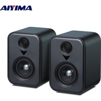 AIYIMA Upgrade S400 Audio Bookshelf Active Speakers Studio Monitor 3 Inch Bluetooth USB DAC HiFi Home Subwoofer System TV PC