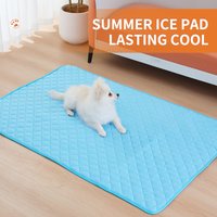 Hunde kühlung Bett matte Sommer Haustier Pad Matten für Hunde Katze Decke Sofa atmungsaktiv wasch bar 8 Größe für kleine mittelgroße Hunde Welpen