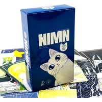 New White Cat Tarot Deck A 78 Cat-Themed Edition Borad Game For Cat Lovers,Great For Divination, Meditation & Party Games