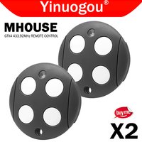 Myhouse Mhouse GTX4 Garage / Gate Remote Control 433.92MHz for MHOUSE TX3 TX4 GTX4 GTX4C MOOVO MT4 MT4V MT4G Remote Control Gate