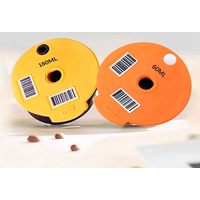 Reusable BOSCH-s machine Tassimo coffee capsule screening refillable pods silicone cap large capacity icafilas