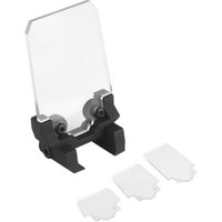 3 Lens Airsoft Sight Protector – Aluminum Alloy Reflex & Red Dot Scope Lens Guard, Transparent Screen Shield Cover for Optics