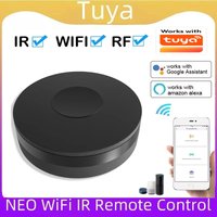 2026 Tuya Smart RF IR Remote Control WiFi Smart Home Infrared Controller for Air Conditioner ALL TV Work with Alexa Google Home
