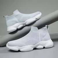 Brands Wide-Footed Luxury Shoe Man Mocassin Basket Summer Husband Tennis Shoes Men's Winter Sneakers Sock Women's Sports Shoes