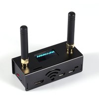 Duplex MMDVM Hotspot UHF VHF Band Radio Station WiFi NXDN P25 DMR YSF D-Star with Raspberry Pi Zero W + 0.96 OLED + Antenna