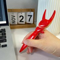 1pc Cute Lobster Paw Ballpoint Pen Personality Crab Clip Pliers Pen Creative Korean Stationery Office Supplies School