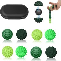Magnetic Balls Fidget Toys Adults Textures Silicone Stress Balls Quiet Stress Relief Sensory Toys for Autism ADHD Anxiety