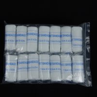 PBT Elastische Bandage Erste-Hilfe-Set Mullrolle Wundauflage Medizinische Pflege Notfallpflege Bandage 7 cm * 4,5 M Medizinische Versorgung