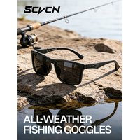 AliExpress SCVCN New Fishing Polarized Sunglasses Outdoor Sport Glasses Outdoor Cycling Road Bike UV400 Men Women Sea Fishing BeachGlasses
